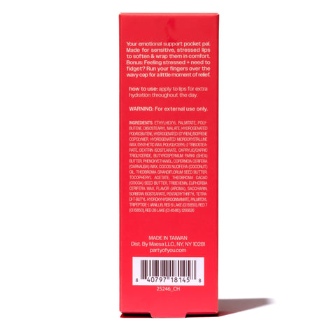 Plush Hug Lip Balm - Cherry Rush - Party Of You