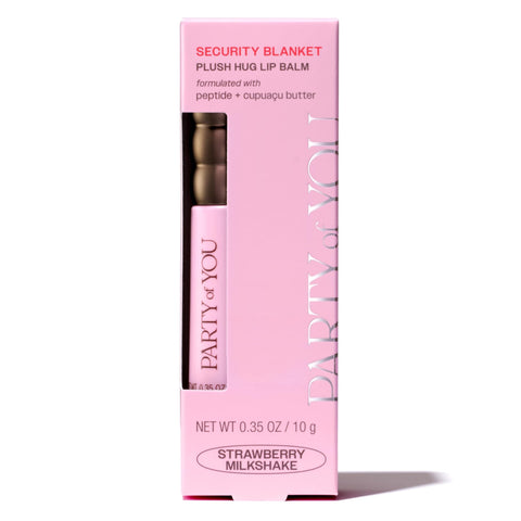 Plush Hug Lip Balm - Strawberry Milkshake - Party Of You