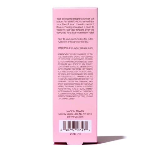 Plush Hug Lip Balm - Strawberry Milkshake - Party Of You
